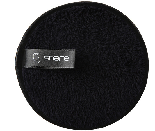 Clear water lazy makeup remover double-sided microfiber suede makeup remover puff