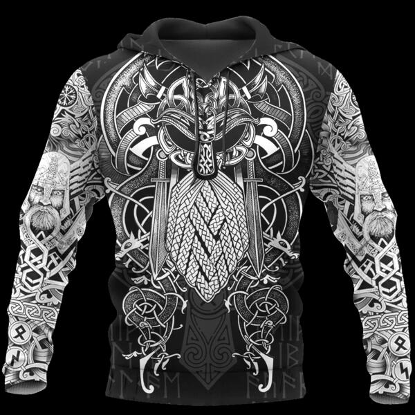 Mens Tattoo Hoodie | Sentismile Apparel
