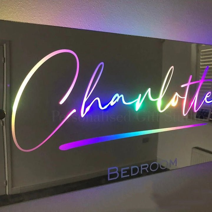Personalized Name LED Mirror - Sentismile 
