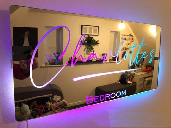 Personalized Name LED Mirror - Sentismile 