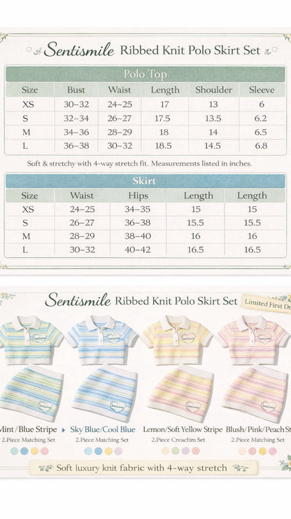 Sunkissed Crochet Mini Skirt Set - Multi Color PRE-ORDER ONLY