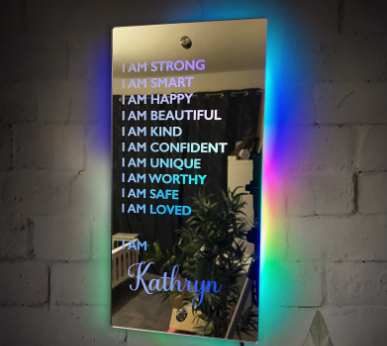 Personalized Name LED Mirror - Sentismile 