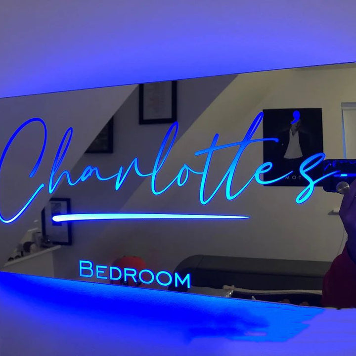 Personalized Name LED Mirror - Sentismile 