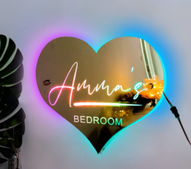 Personalized Name LED Mirror - Sentismile 