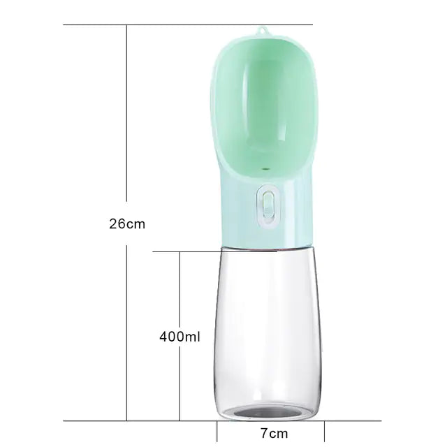 Alimentador de botella de agua para perros