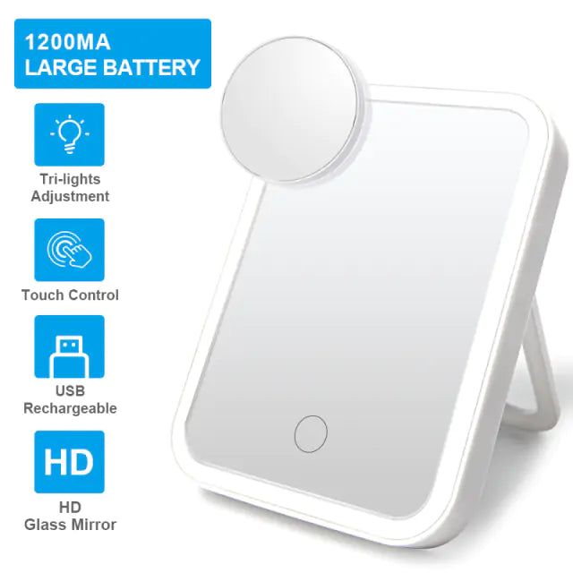 Espejo de maquillaje inteligente