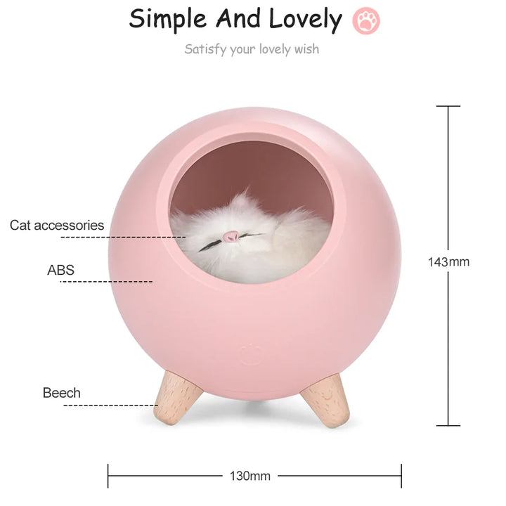 Luz LED para gatos
