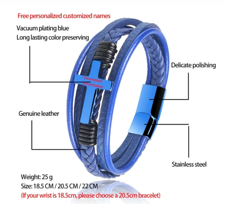 Pulsera de chakras para hombre