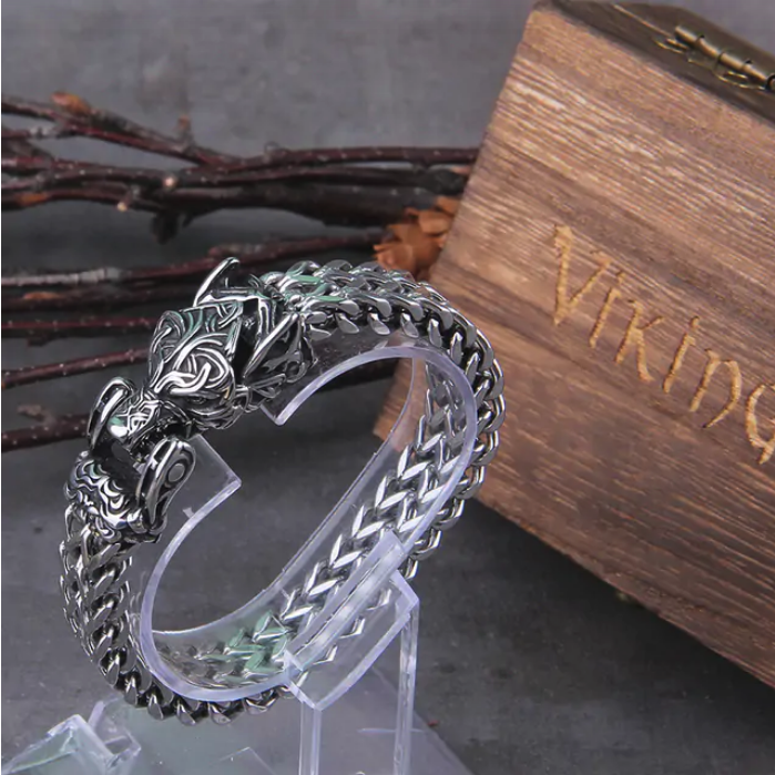 Pulsera vikinga para hombre