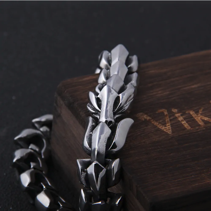 Pulsera vikinga para hombre